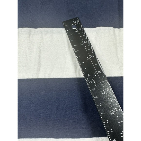 Boden 100% Cotton Stripes Ahead of the Rest Navy  & White Striped‎ Shirt Size 10 - Picture 4 of 9
